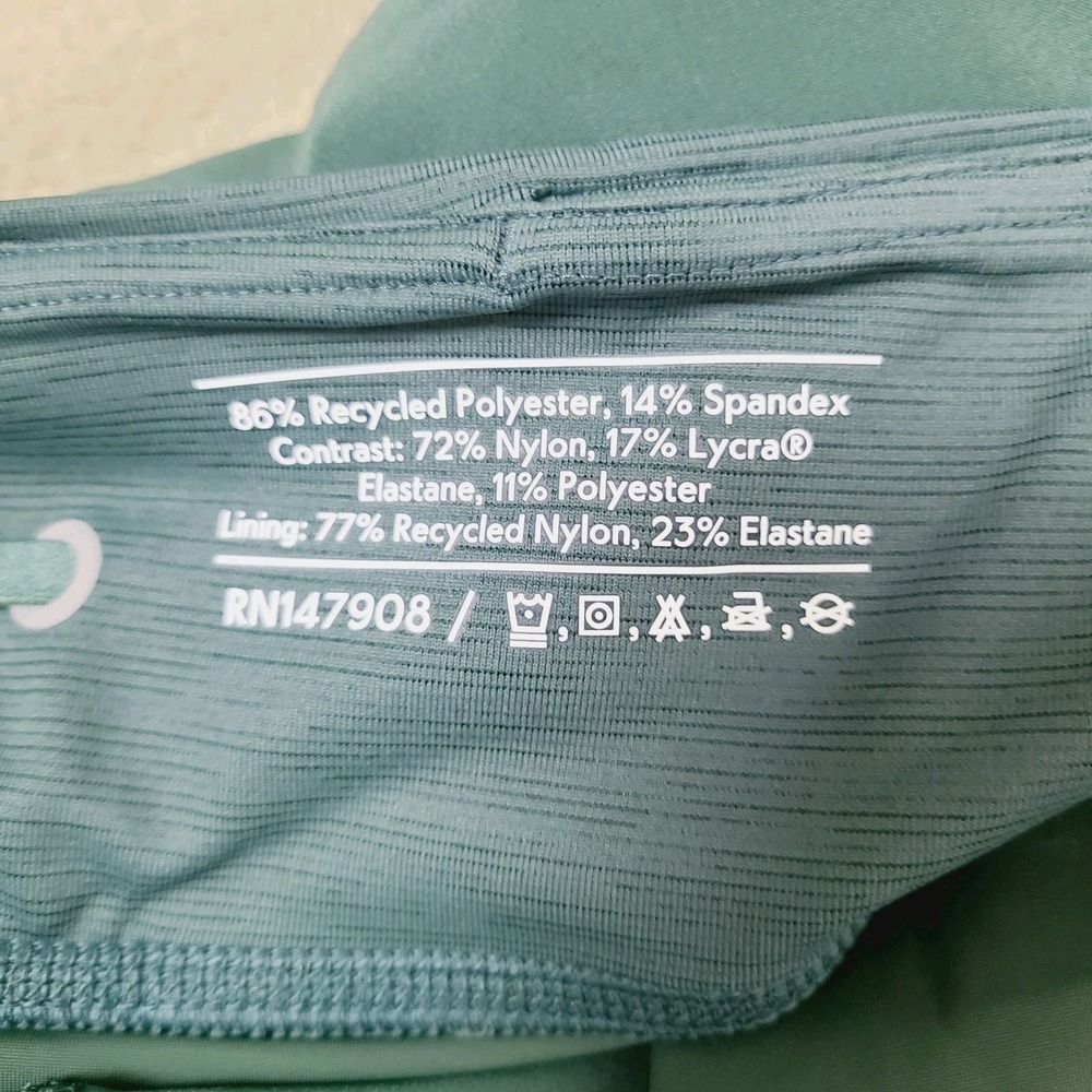 NEW Outdoor Voices Hudson 2.5" Running Shorts Blue Green High Rise 2XL Athletic - Picture 8 of 11